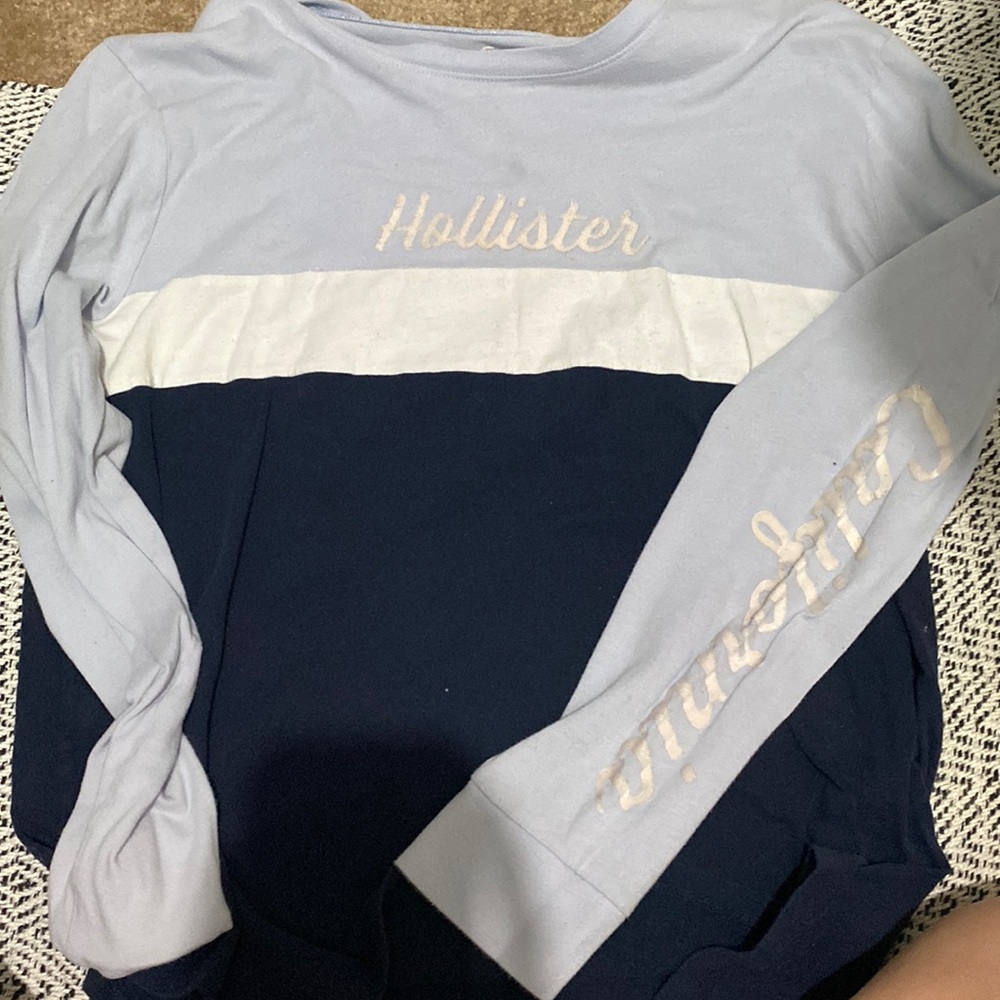 long sleeve hollister shirt